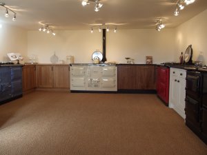 Moorland Cookers Refurbished Aga showroom in Cheshire UK from a slightly different angle.
