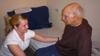 Neuro Physiotherapy treatment for elderly male patient. Conditions include MS, Parkinsons, Ataxia, Stroke and many more.