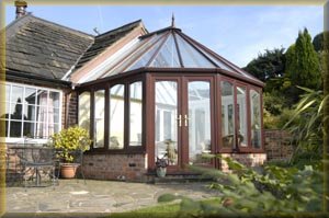 PVC-U or UPVC windows, doors, conservatories and low maintenance garage doors from Eddisbury Construction