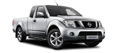 Nissan Navara off road fourwheel drive pick-up.