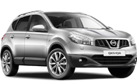 Nissan Qashqai 4X4 crossover vehicle.