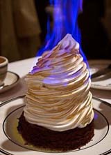 Flame Dessert, Chef Hire for your Fine Dining