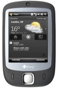 The HTC Touch range of mobile devices.