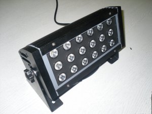 LED floodlights - these lights can be directional. 