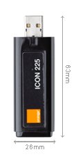 Orange USB Modem or Dongle for mobile broadband access. Similar devices available from Vodaphone and O2.