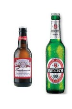 Beck's and Budweiser. Fully licensed bar with Heineken on draught.