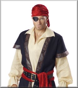 Pirates costume - fancy dress costumes from Sparkling Strawberry.