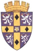 Click for larger image. County Durham England coat of arms 