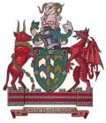 Click for larger image. Cumbria England coat of arms 