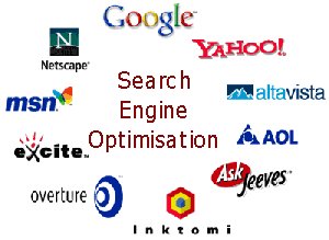 Search engine optimisation or SEO, to help your website to be found in the World's major search engines including Google and Yahoo.