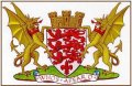 Click for larger image. Dorset England coat of arms 