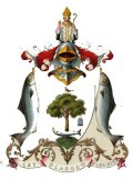 Click for larger image. Glasgow Scotland coat of arms 
