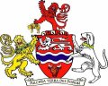 Click for larger image. Herefordshire England coat of arms 