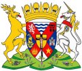 Click for larger image. Inverness-shire Scotland coat of arms 