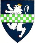 Click for larger image. Kirkcudbrightshire Scotland coat of arms 