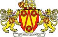 Click for larger image. Lancashire England coat of arms 