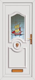 The Heaton Galleon pvc-u door.