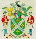 Click for larger image. Lincolnshire England coat of arms 