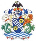Click for larger image. Merseyside England coat of arms 