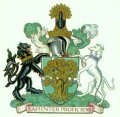 Click for larger image. Nottinghamshire England coat of arms 