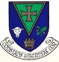 Click for larger image. Roscommon Ireland Irish Republic coat of arms 