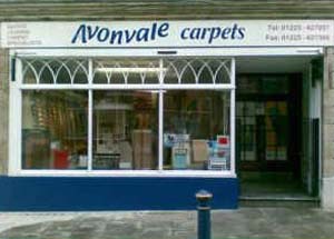 Avonvale Carpets Showroom Bath,Somerset.