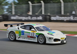 Racing car at Oulton Park in Cheshire Motor Sports event.