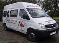 MPV and People Carrier hire from Newcastle-under-Lyme.