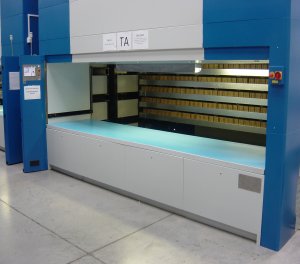 Office carousel filing and storage system from Filex Systems based in Staffordshire UK.