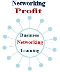Networking Profit logo. Business networking training by Ewan Sturman.