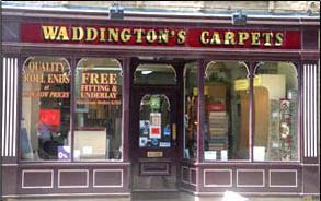 Waddington's Carpets Showroom Brighouse,West Yorkshire.