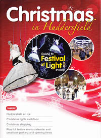 Guide to Christmas events in Huddersfield.
