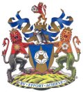 Click for larger image. West Yorkshire England coat of arms 
